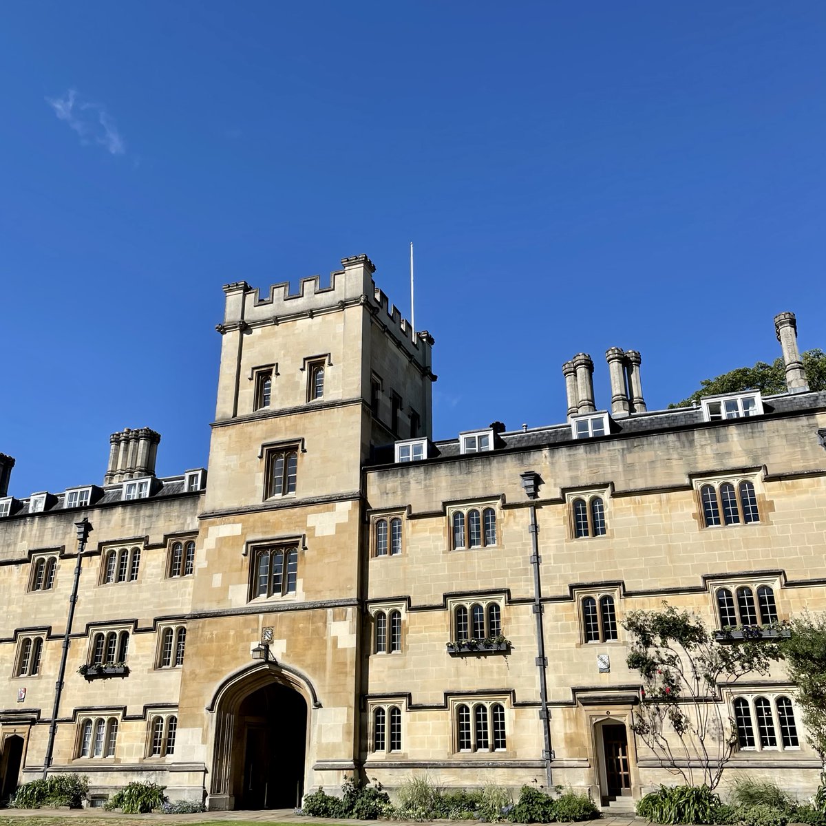 Exeter College Front Tower Quad
