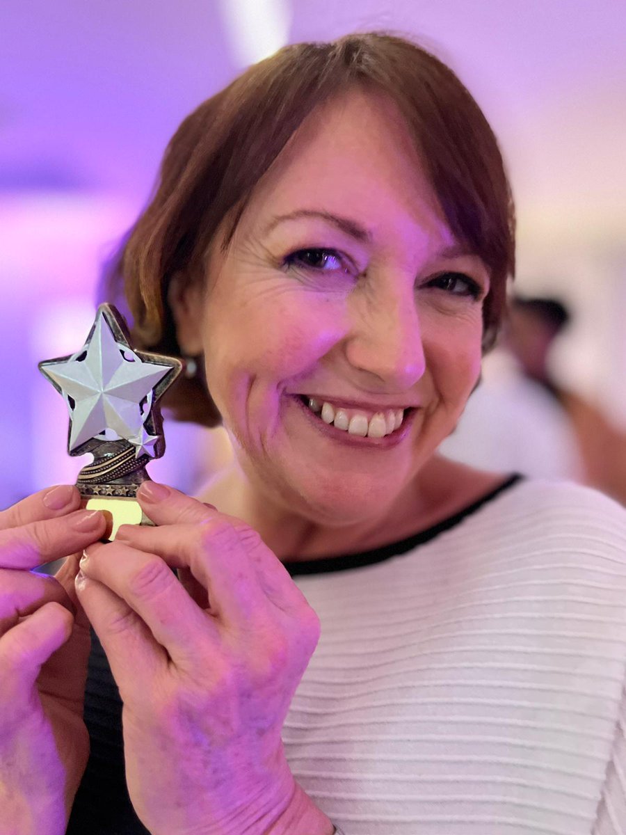 theaworduk's tweet photo. All the "Parents" were rightly rewarded on Friday!  We ❤️ you @pookyquesnel @SherryBaines3 @nigelbetts https://t.co/3PKHWbWpwq