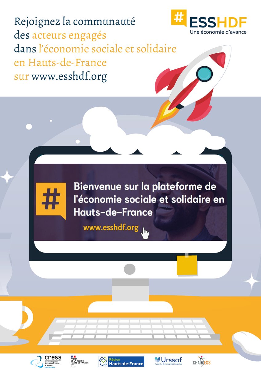 ESS_HDF's tweet photo. 🚀🔎Vous vous intéressez à l'#ESS en #HautsdeFrance ?

📚Ressourcez-vous sur la plateforme #ESSHDF sur : https://t.co/Ty4XyRpxHU 

👉Une question ? Une actu ? Envoyez-les à rachel.debrincat[at]https://t.co/srfYkW5yTz https://t.co/o0C8LSbYEm