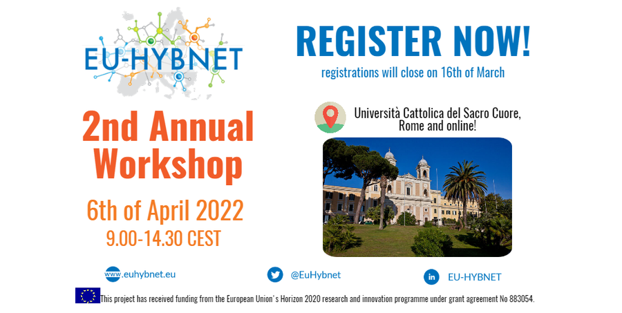 EngineeringSpa's tweet photo. Join the @EuHybnet Annual Workshop to get updated on how to counter #hybridthreats. Follow the presentation of #7SHIELD #H2020 project about #BigData, #MachineLearning, #ThreatMonitoring against #CyberAttacks!
https://t.co/QudtqEvj0C
#DigitalDefense #Cybersecurity @giganetto https://t.co/W5sHkIo95u