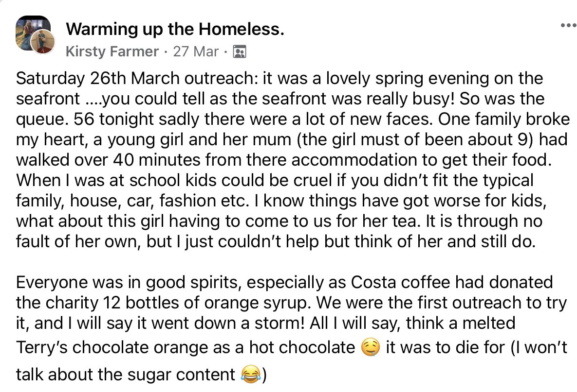 EASTBOURNE OUTREACH UPDATE
Saturday, 26th March 2022