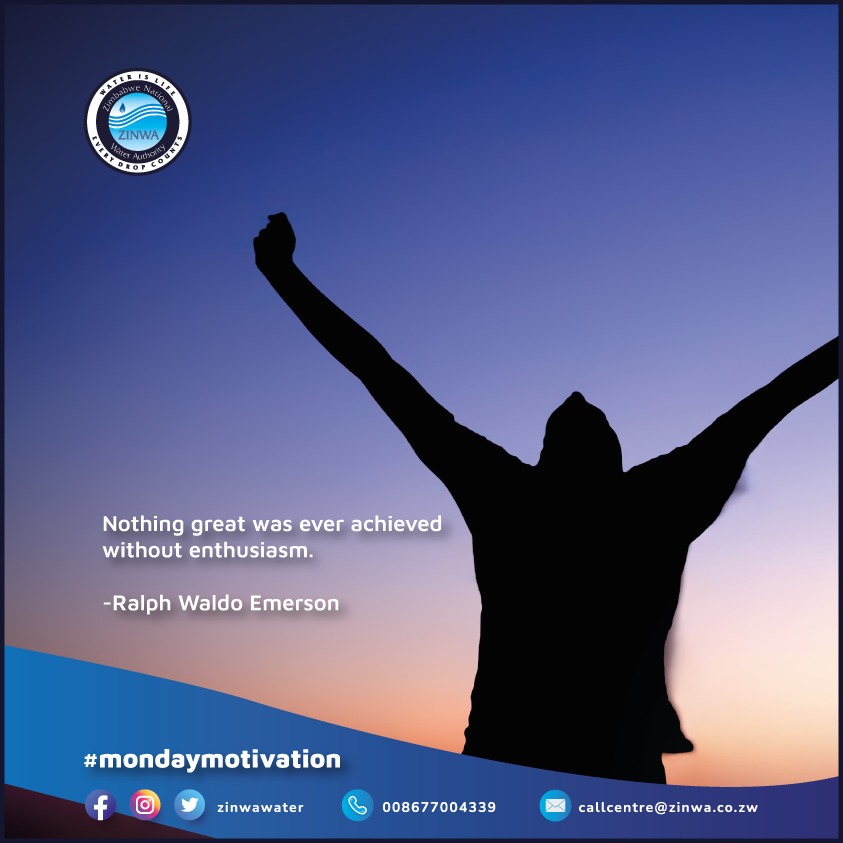 #MondayMotivation 
Start the new week with zeal, determination and enthusiasm.
<a href="/basera_john/">John Basera</a>