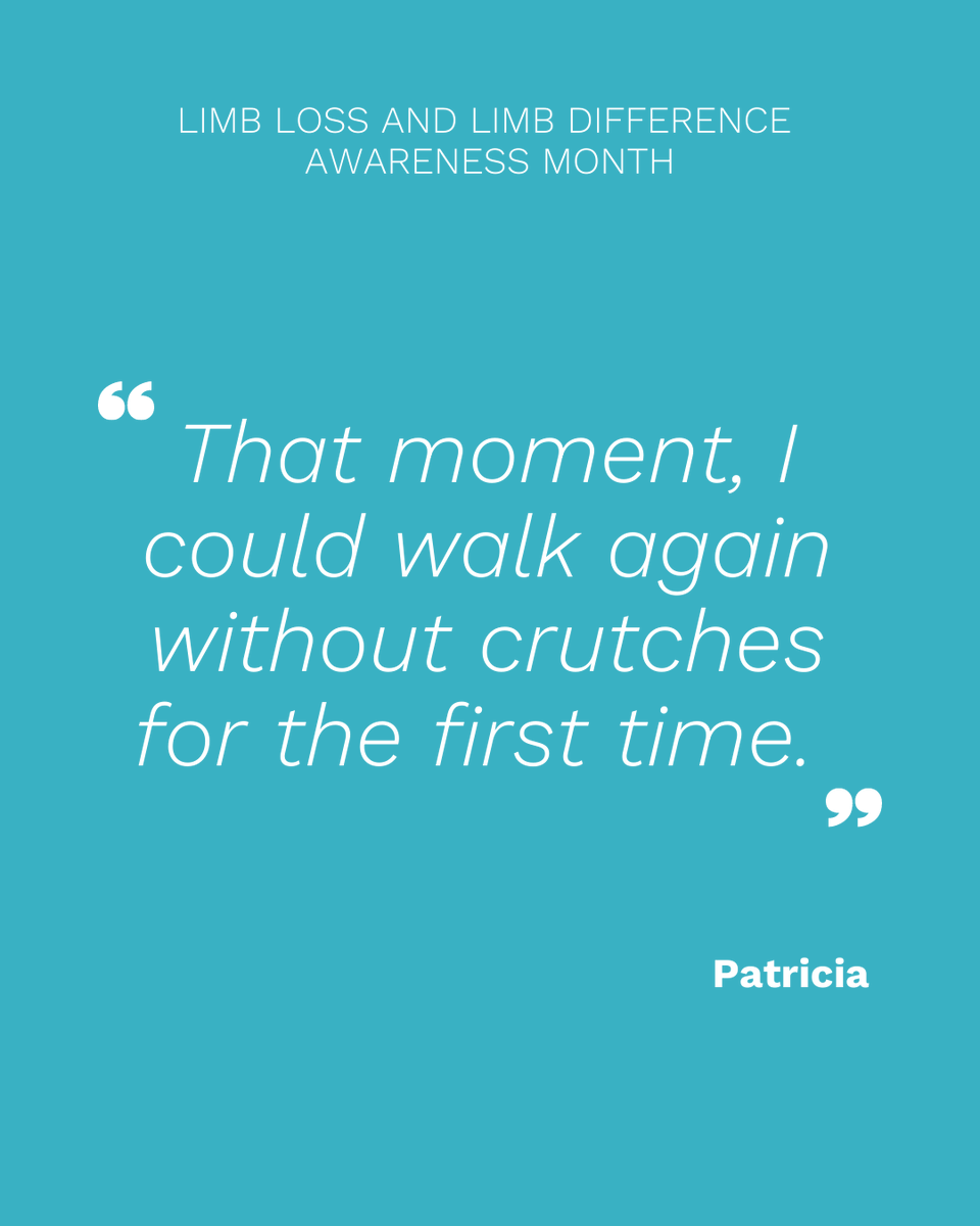 Im April feiern wir den Limb Loss &amp; Limb Difference Awareness Month, wo wir AnwenderInnen-Storys teilen: Patricia aus den Niederlanden verlor vor 3 Jahren ihr Bein. Heute genießt sie wieder die Momente mit ihrer Familie: "Es ist nicht ein Moment, sondern all die kleinen."