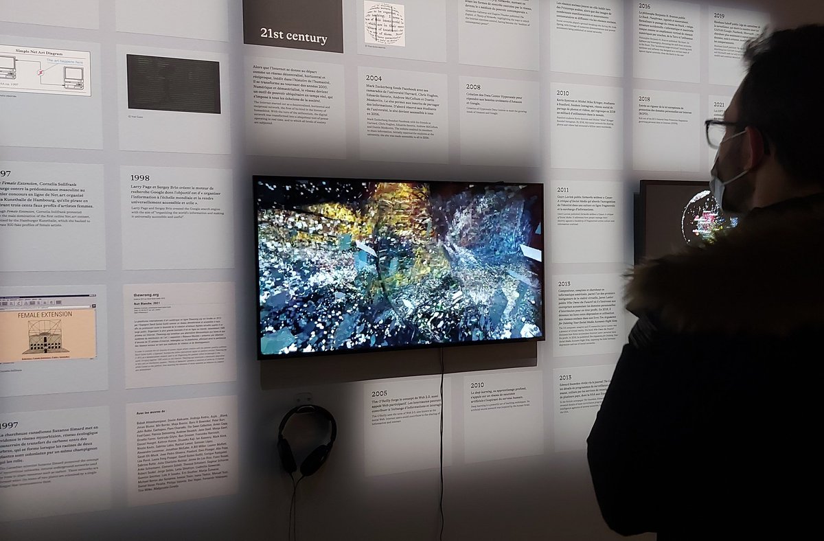 kathrinhunze's tweet photo. 🍓Info: Happy that "Singularis" is part of the group exhibtion "Réseaux-Mondes/ World of Networks" @CentrePompidou currated by #thewrong
#mkv_berlin
Until 25th April, Galerie 4, Paris ❤ https://t.co/1dacMlFwBv https://t.co/oUDVuKbN84