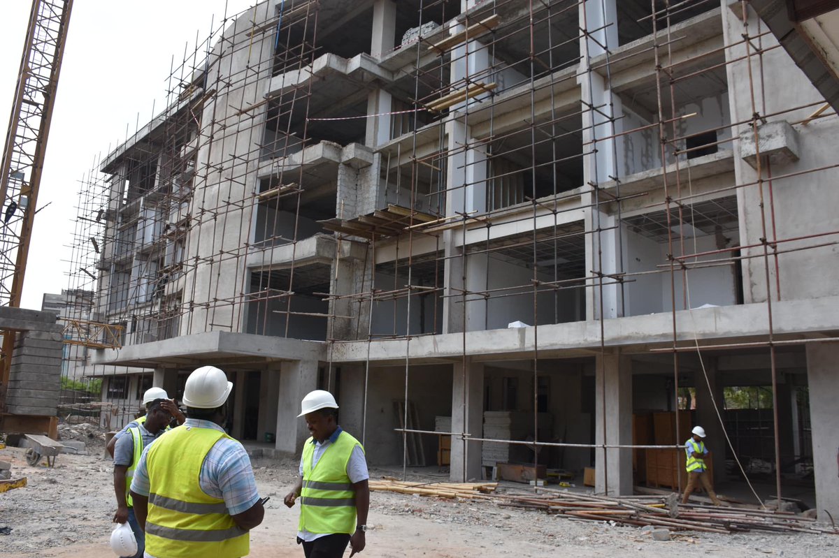 LGSghana's tweet photo. OHLGS Management Inspect Progress of Works on its New Office Block https://t.co/Qfn1JNpFtX