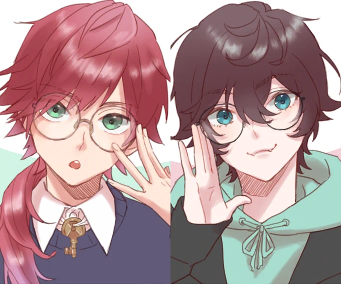 こゆことだぁ～メガネすろんずリク、アザマス! 