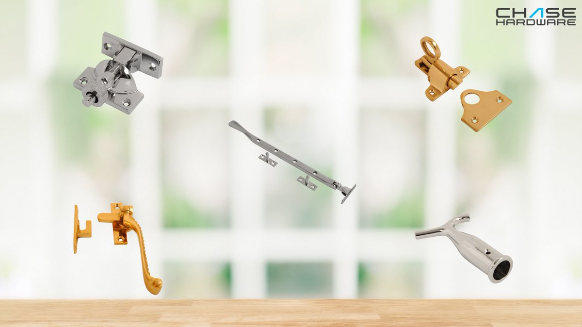 Chase_Hardware's tweet photo. Chase Hardware supplies a great choice of window furniture. Our range includes stays and fasteners, which come in a variety of finishes and styles.

Shop here: https://t.co/7RG65mtmpI

#hardware #windowfurniture #shoponline #diy https://t.co/a2BfFtivSm