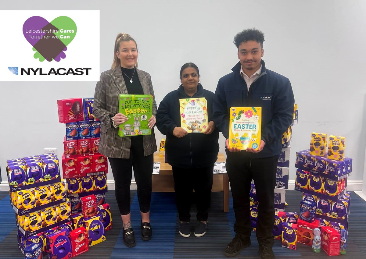 We partnered with Leicestershire Cares Ltd to provide children with a bag of Easter goodies. 🐣🐰

Find out more: ow.ly/4N0g50IzpiA