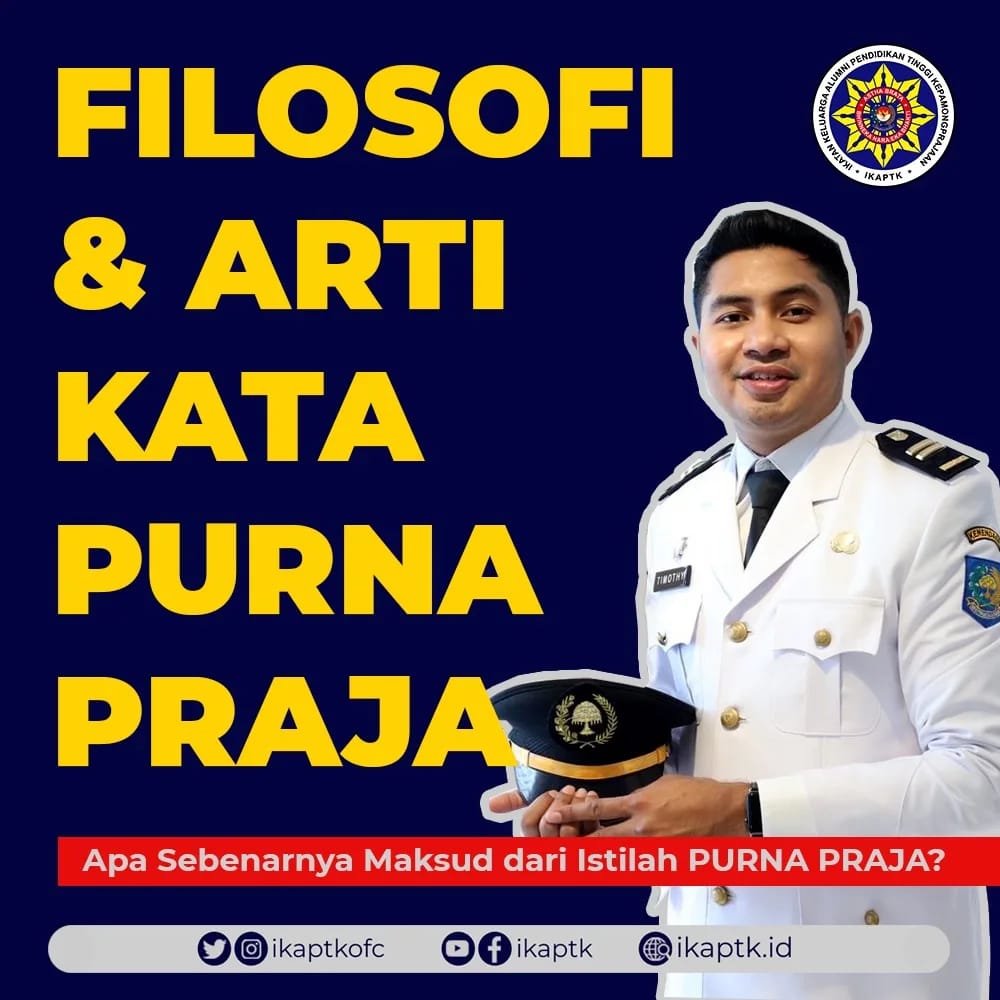 ikaptkid's tweet photo. Sudah tahukah Kaks tentang filosofi dan arti kata PURNA PRAJA? Jangan salah mengartikan ya kaks, simak postingan berikut ...
#ikaptk #pns #asn #praja #purnapraja #apdn #ipdn #stpdn #bhinnekanaraekabhakti #purnamin #purnaprajaadmin #majumodernbermanfaat https://t.co/OwazjruERc