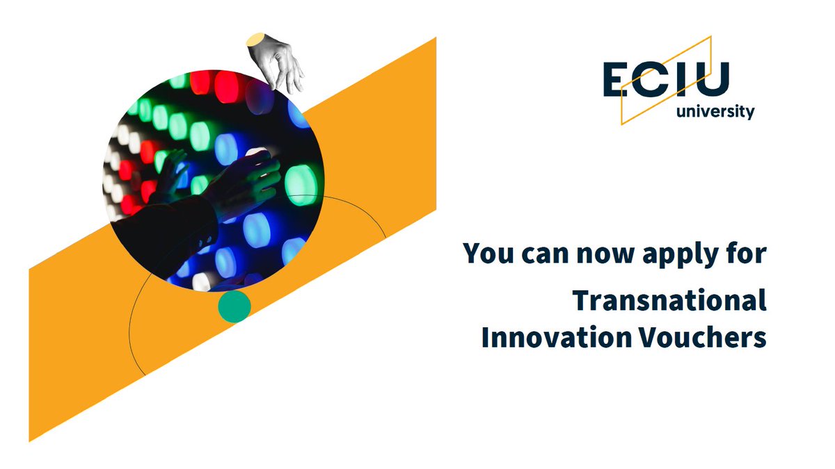 ECIUniversities's tweet photo. 📣Attention to the teams of learners now working on #ECIUchallenges: You can now apply for the Transnational Innovation Vouchers to help you develop #innovation projects. 
❗The first call for application is open until the 29th of April >https://t.co/TPlSlaleHm https://t.co/GeaAj50e8U