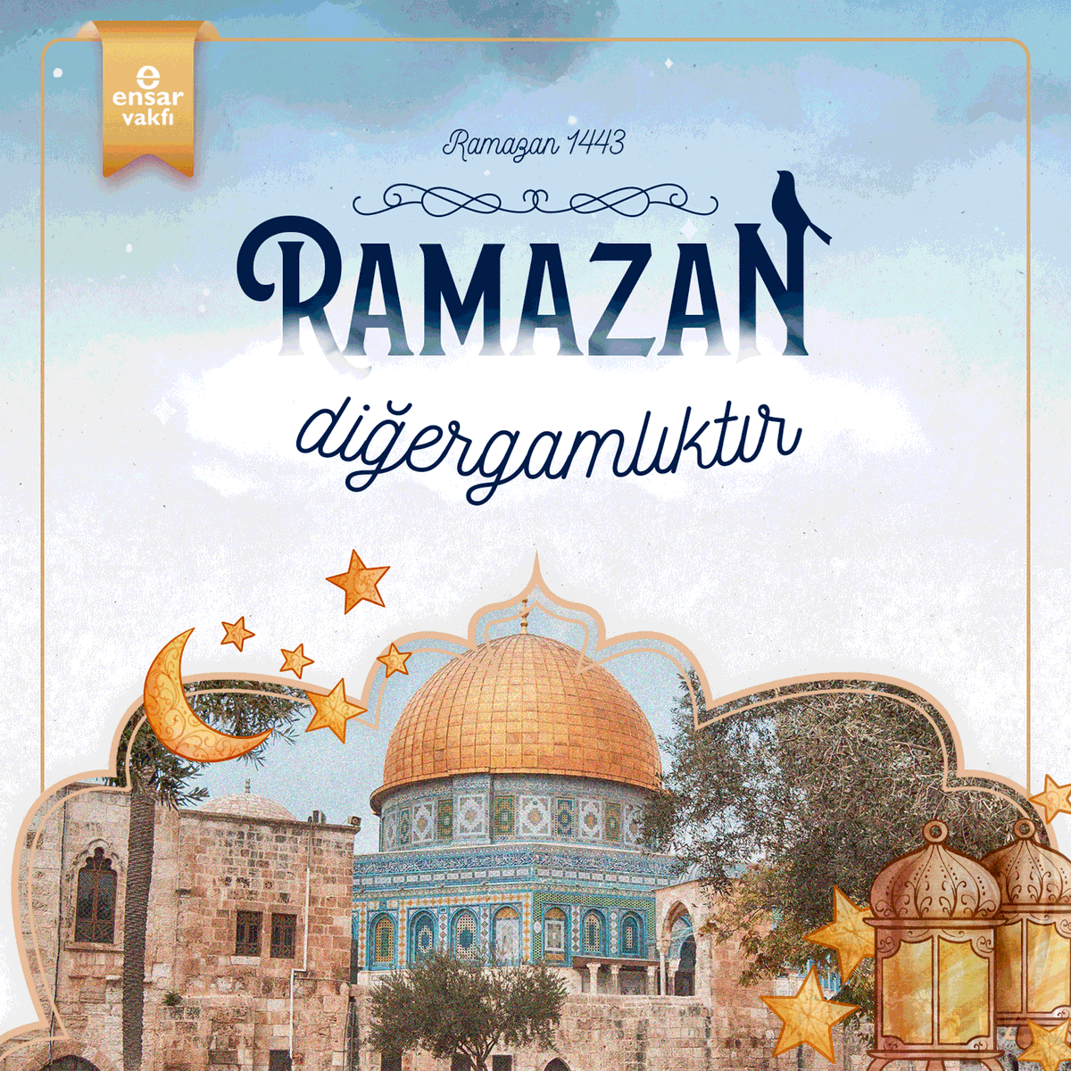EnsarVakfi's tweet photo. Ramazan diğergamlıktır... ✨

#ramazan
#Ramazan1443
#EvlerimizRamazanOlsun https://t.co/KVLtGqNfO3