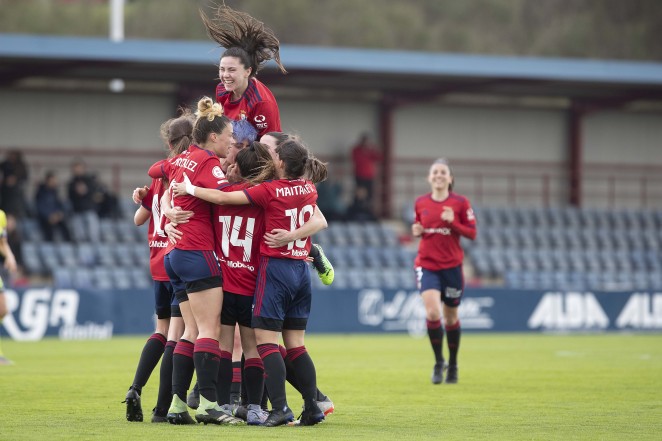 MRCIntegrales's tweet photo. Osasuna Femenino cosechó otra importante victoria 2-0 frente al DUX Logroño https://t.co/otE53JFUHt