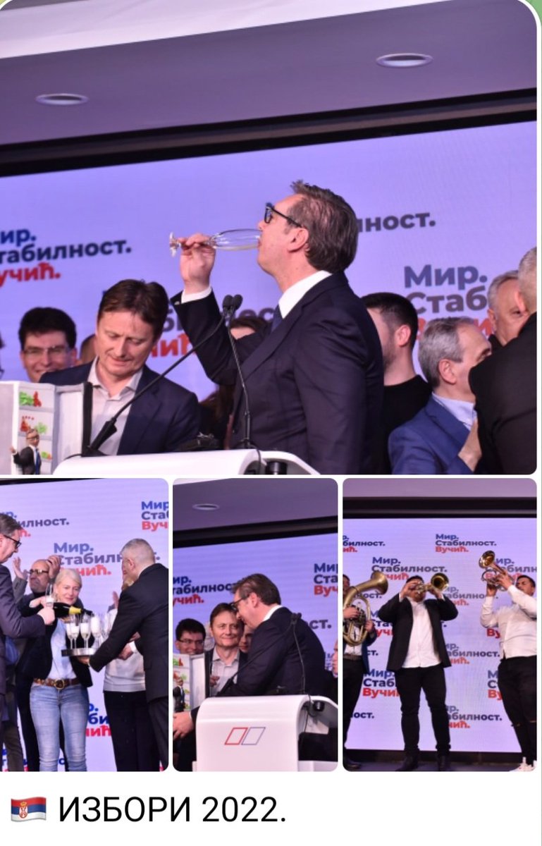 SVIMA VAMA KOJI STE ZA OVOG ZLOTVORA GLASALI ŽELIM SVE NAJGORE,I LOŠ VAZDUH,I DA PIJETE ZAGADJENU VODU,DA U 21 VEKU NEMATE KANALIZACIJU DA VAM OTIMAJU DEDOVINU,ŽELIM VAM NAJEZDU IZVRŠITELJA DA VAM KUĆE POOTIMAJU I NA KRAJU VAM ŽELIM DA ŽIVITE OD ONIH 100EVRA ZA KOJE VAS JE KUPIO!