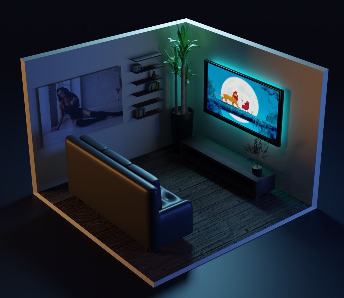 JosephTsosh's tweet photo. Lion King &amp; Chill…. https://t.co/kpVzNA6me8