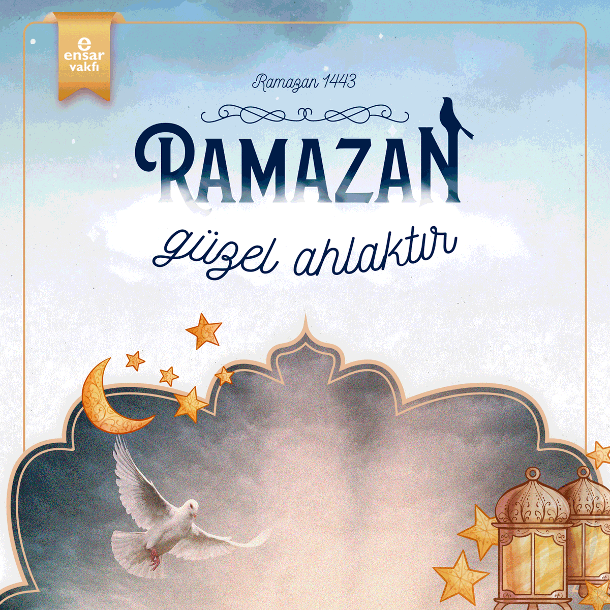 EnsarVakfi's tweet photo. Ramazan güzel ahlaktır... ✨

#ramazan
#Ramazan1443
#EvlerimizRamazanOlsun https://t.co/JXE3Xa3it0
