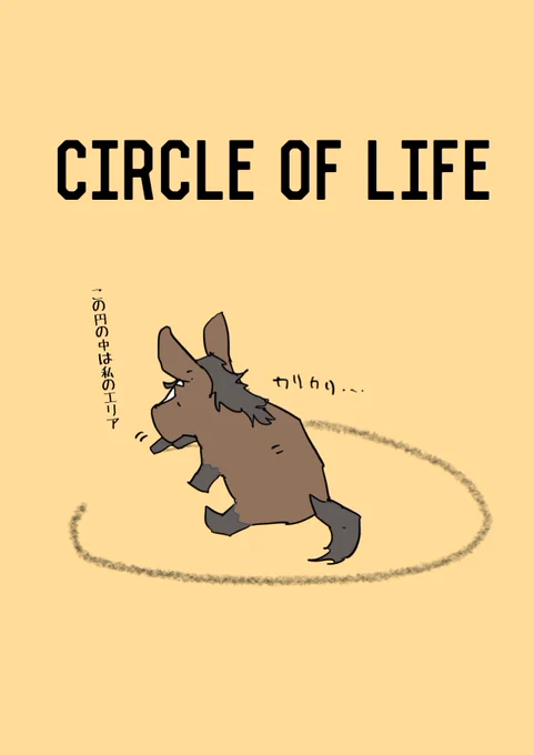 円の中の生活#サークルオブライフ#命の輪 