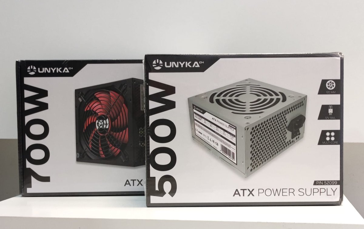 🔵Fuentes de alimentación 500/700!
de <a href="/UNYKAch/">UNYKAch</a> 🖥️

#PC #fuentealimentacion #unyka #informatica #novedades #ATX #atxpower #vilanovailageltru #barcelona