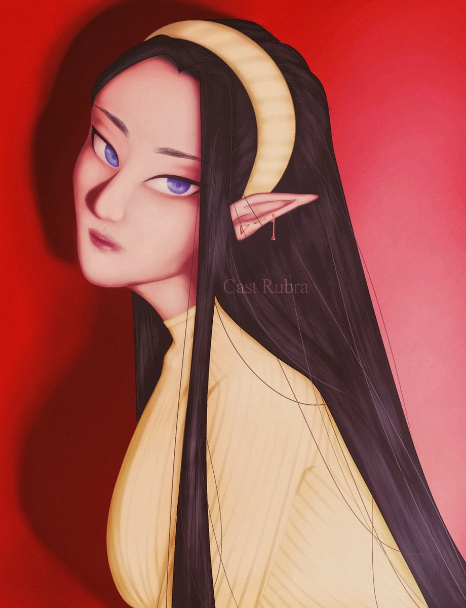 CastRubra2's tweet photo. I made another OC. I really like how it looks! Her name is Hong! #digitalart #digitalillustration #digitaldrawing #castrubra https://t.co/v3IaQHRHM9