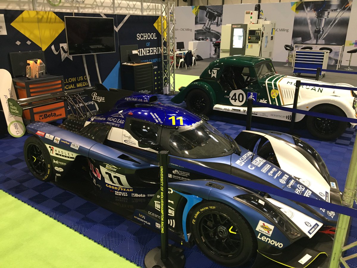 UWRacing's tweet image. The @wlv_uni racing team are at #mach2022 this morning thanks to our sponsors @mta_uk (and scaffold work by Pro-fix Access).

Come and see us to talk #motorsport, #Engineering and #STEMeducation and have a go at changing a wheel on a racing car!