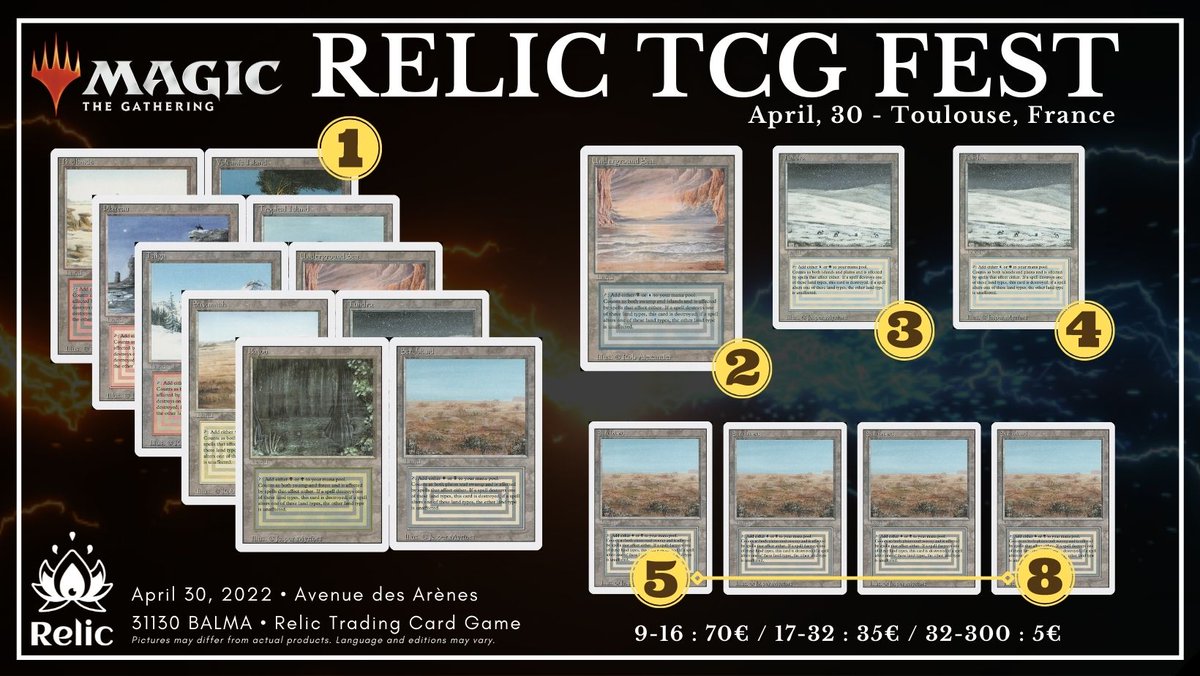 JordaneLacombe's tweet photo. [RELIC TCG FEST - #TOULOUSE, Fr - April, 30]

VIP FOCUS
Jirock aka @JEDepraz 

He's the MTG Vice World Champion.
Don't worry too much.

📅Saturday, April 30.
➡️DUEL COMMANDER
➡️300 Players
➡️PoolPrize 8500€

INFO:
https://t.co/HIwyqJ1dfh
REGISTER:
https://t.co/jpRPA5VgFV

RT ❤️! https://t.co/ucd8lEClKe