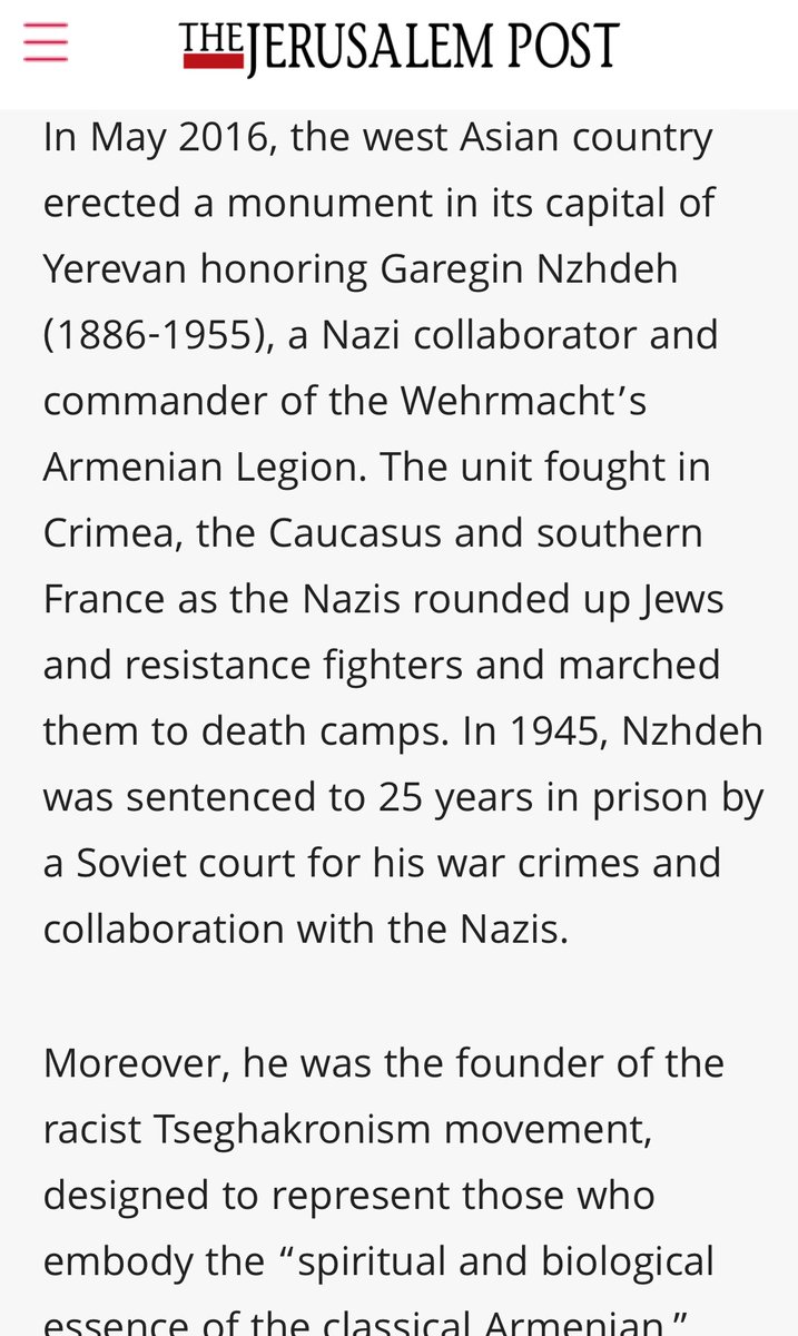 An Armenian Marine says “We need more antisemites in the world”. #Antisemitism