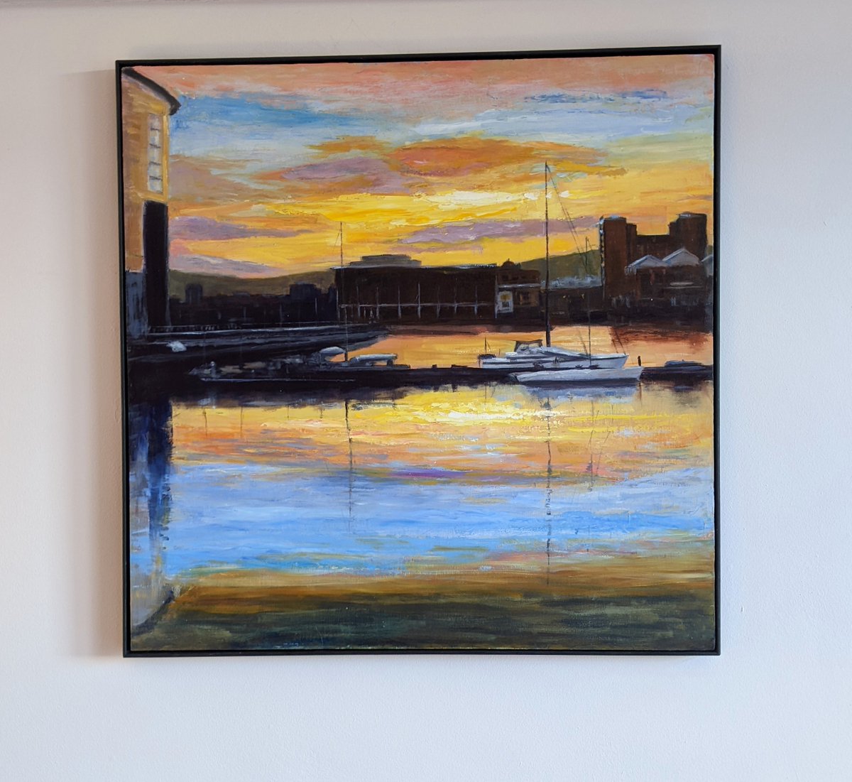 Sinclair Goudie oil painter tweet media
