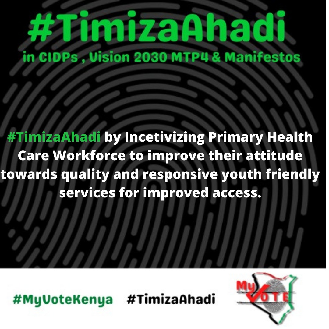 Imagine a world where health rights are not only documented but promptly &amp; responsibly  acted upon.
For such world to come to existence much needs to change.
#myvotekenya
#timizaahadi
<a href="/Oayouthkenya/">OAYouth Kenya</a> 
<a href="/Twaweza_Ke/">Twaweza Kenya</a> 
<a href="/IEBC_YCC/">IEBC YOUTH COORDINATING COMMITTEE(YCC)</a> 
<a href="/youthagenda254/">The Youth Agenda</a>