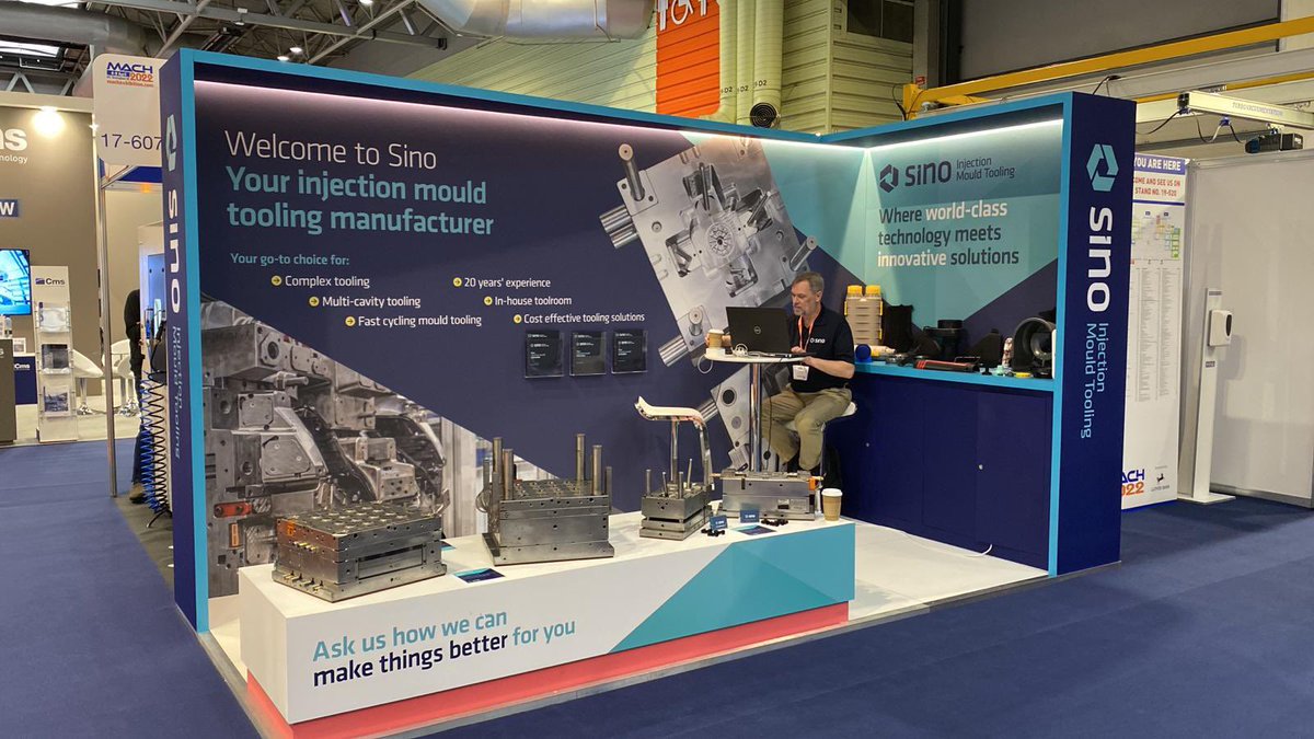 #mach2022 is officially open! Visit stand 17-607 to view a selection of #mouldtools we’ve manufactured and speak to our team of experts. #mach22 #machexhibition #injectionmouldtools #mouldtooling