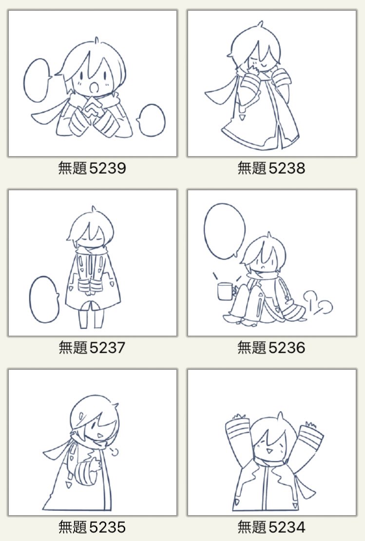 線画36枚目 
