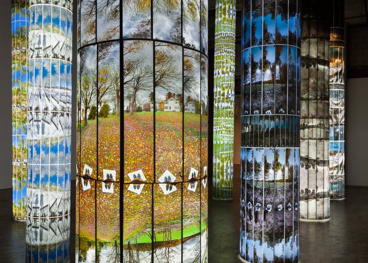Stephen G. Schwarz, artist #karinfgiusti partner, was a 9/11 first responder of the New York City Fire Department and helped with the recovery effort in the critical days following the attacks. For years they lived on a farm until his death in 2010 at 49. #threeseasons
