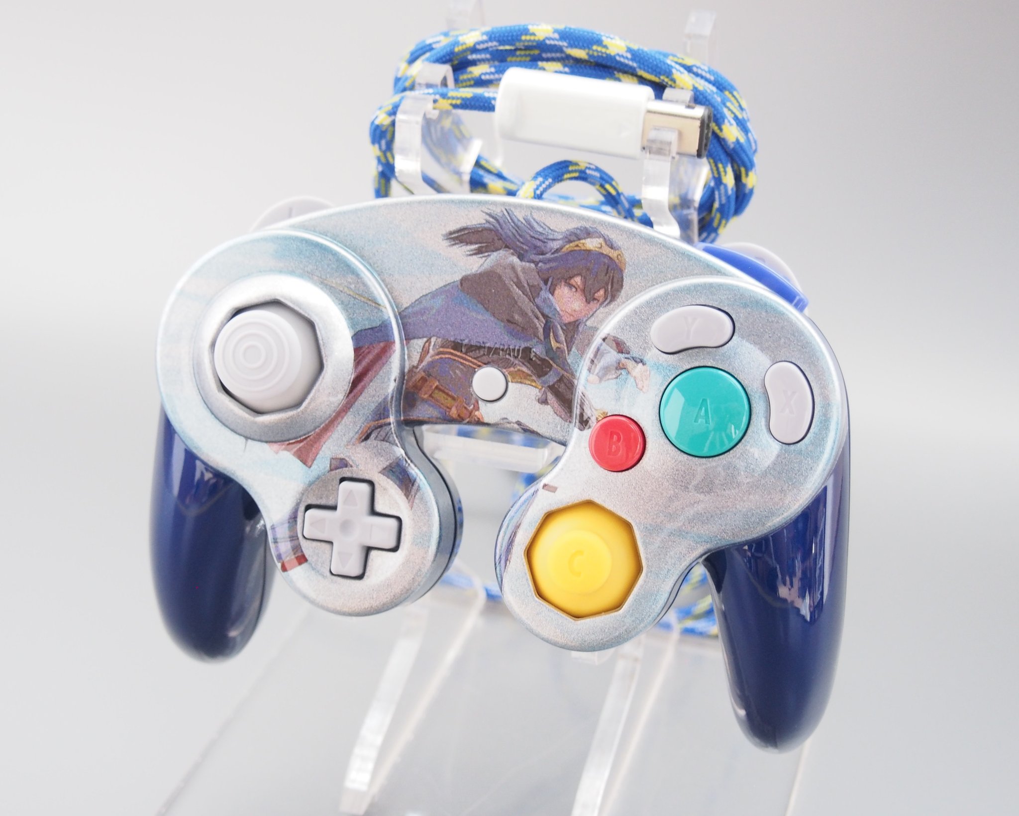 ゲームキューブ コントローラー 塗装コン GCコン スマブラ | www