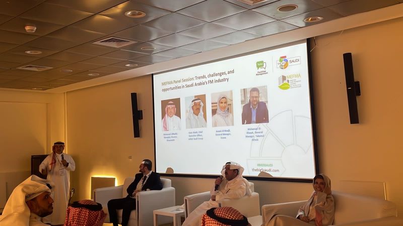 Musanadahfm's tweet photo. As part of continued efforts to ensure world-class #FM standards are maintained in #KSA, our MD Mohannad Almadhi joined @MEFMA  panel of experts as moderator at #FMEXPO #Saudi show last week.

Thank you to #MEFMA and #big5saudi for making this event possible.

#musanadah https://t.co/E5wVJBsMuM