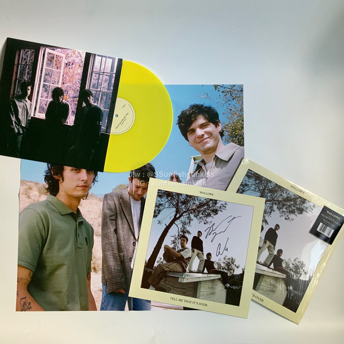 SSunfishsunkiss's tweet photo. ❤️พร้อมส่ง❤️
‘TELL ME THAT IT’S OVER’ (LIMITED SIGNED YELLOW VINYL)
ราคา 1,990฿
ประกอบด้วย
- โปสเตอร์พับ (1)
- โปสเตอร์พร้อมลายเส้น สด (1)
- แผ่นไวนิลสีเหลือง (1)
สอบถาม/สั่งซื้อทางเดมค่า
 #SFSKvinyl #แผ่นเสียง #เครื่องเล่นแผ่นเสียง #ไวนิล #wallowsthailand https://t.co/dsW3lJBupq