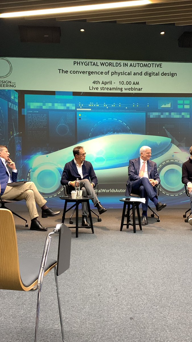 ANFIA_it's tweet photo. “Lo scopo del nostro lavoro è coltivare la nostra #visione del #design

In #Italia c’è un approccio particolare al design dell’#Automobile, della #carrozzeria”

#FlavioManzoni Chief Design Officer di @Ferrari 

#PhygitalWorldsAutomotive22 
#ANFIASocial https://t.co/K8yBRhpQVB