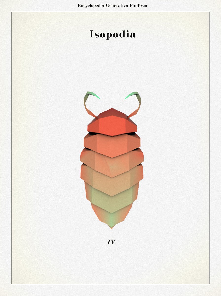 alexiaBlob's tweet photo. llustration of isiopods, small generative crustaceans, and study of the geometry of their characteristic defensive winding.
This representation focuses on the shell, called 'the crust', from the Latin 'crusta', 'crusti' or 'crustiflex'[...] https://t.co/3YtyvAYjd4