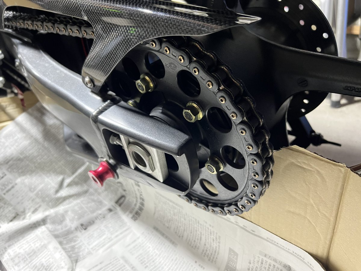 niratamaR1's tweet photo. チェンシコでThreeDチェーンとスプロケがドエロくなった✨⛓✨⚙✨ https://t.co/uYbdqIjxdO