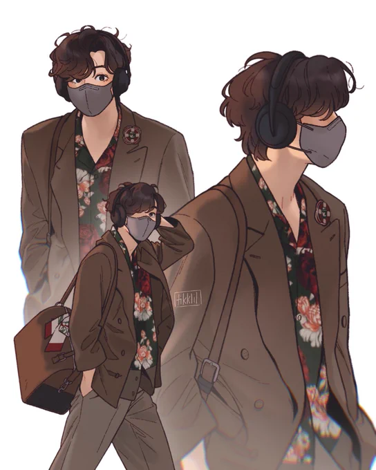 👜🧥🎧
#btsfanart 