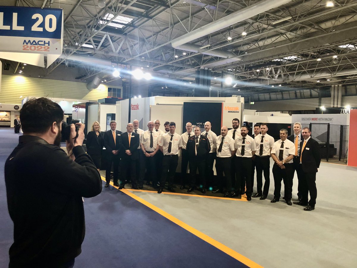 MazakEurope's tweet image. Ready for MACH2022! We look forward to seeing you on our stand! #MACH2022 #Mazak