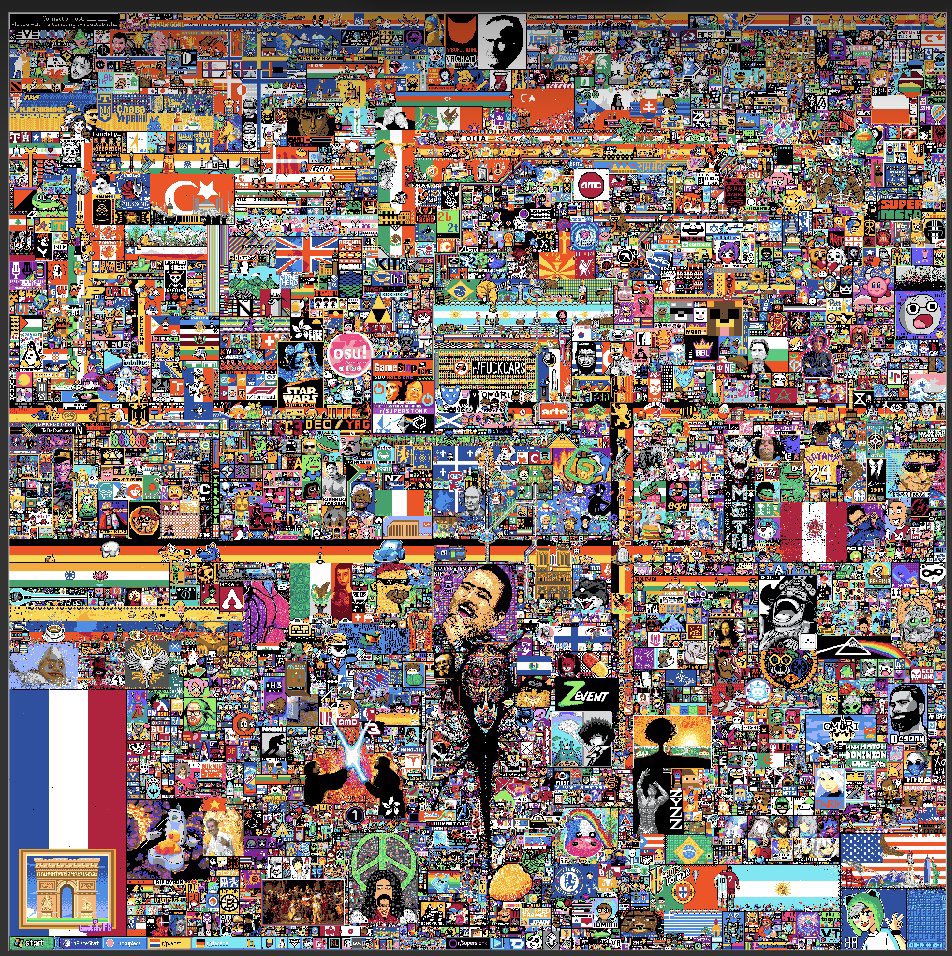 gaspardeau's tweet photo. Mdrrr la place qu’on prend c’est colossal ça montre bien la puissance de la commu FR https://t.co/h7VbHWdPUn