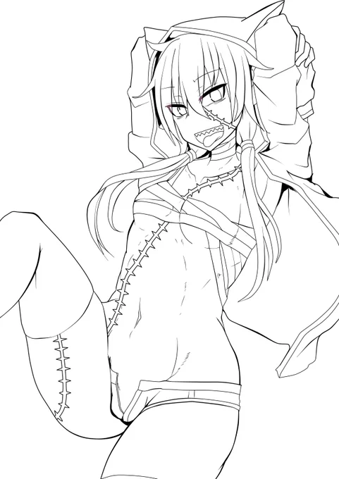 暇な人は塗り絵に使ってください 