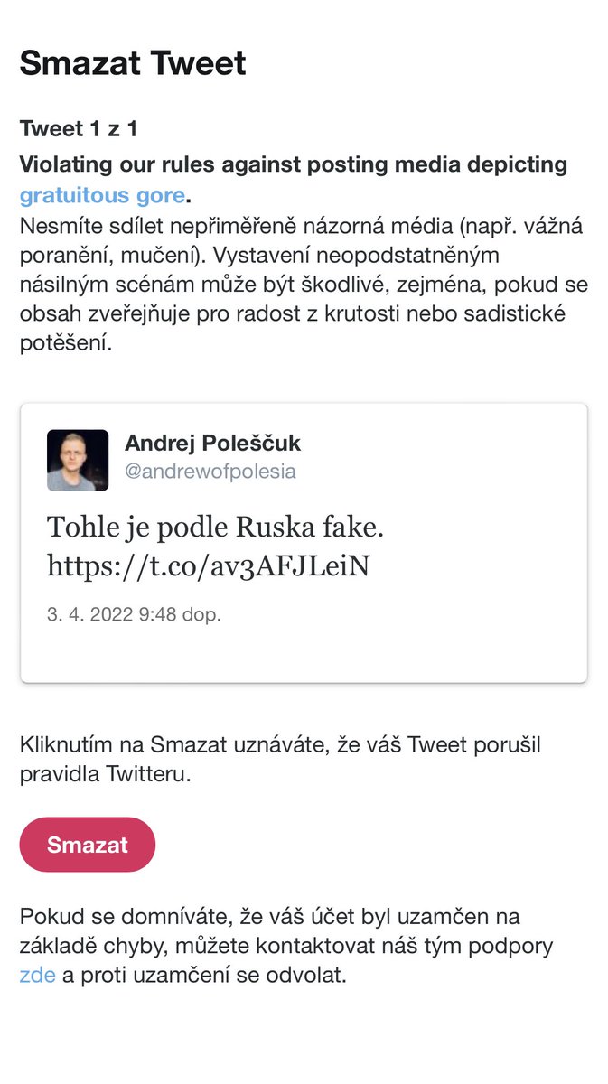 andrewofpolesia's tweet photo. Hello @Twitter, ok got it. I have one more question. How about deleting Russian propaganda sources which openly supporting Russian atrocities in Ukraine?

Thanks for reply. https://t.co/hFUYqipcue