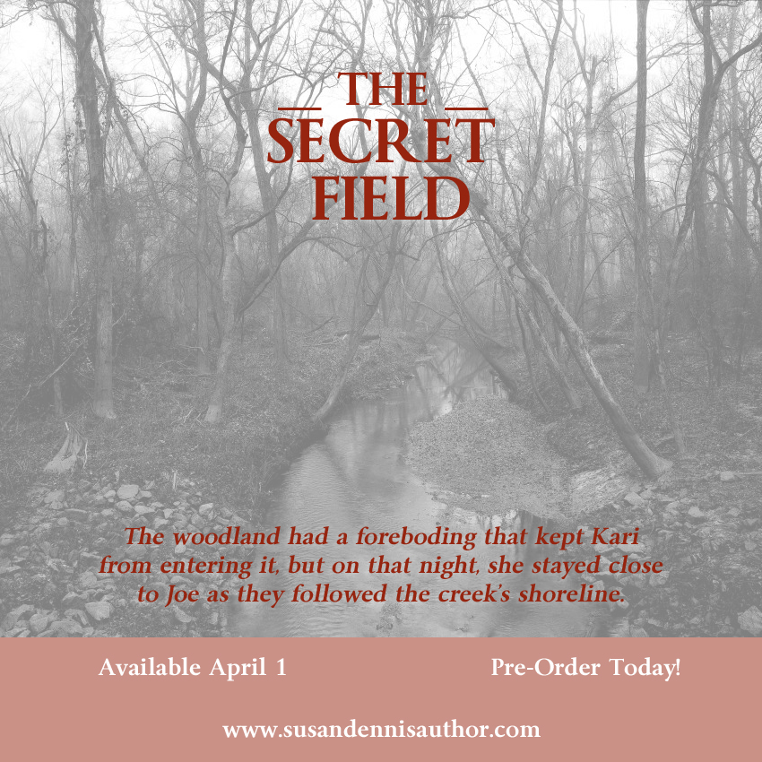 CoverLoverBR's tweet photo. The Secret Field by @_susandennis_ is now available! This is a new #womensfiction book with a heart-pounding race for home and treasure. 

@lolasblogtours
#lolasblogtours #womensfiction  #booktours #bookstagramtour #newrelease #newbookrelease #2022bookrelease https://t.co/3RruD5YT6B