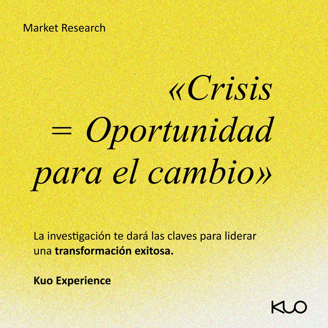 ¿Qué nuevo camino queremos tomar? ¿A qué usuario tenemos que dirigirnos? ¿Con qué mensaje? 
La investigación de Kuo puede desvelar todas estas claves y ayudarte liderar una transformación exitosa para tu marca. 
Con Kuo, el momento es ahora. 
#marketresearch #investigacion