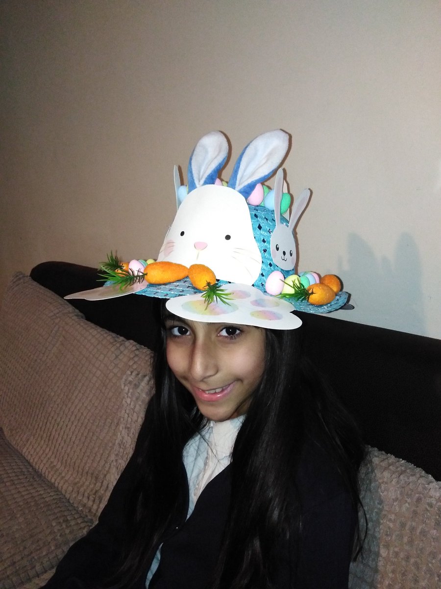 verahconte's tweet photo. Easter Bonnet Competition 2022 @YewTreeSandwell Melissa 4C 🐰 https://t.co/xAAJAaHtLT