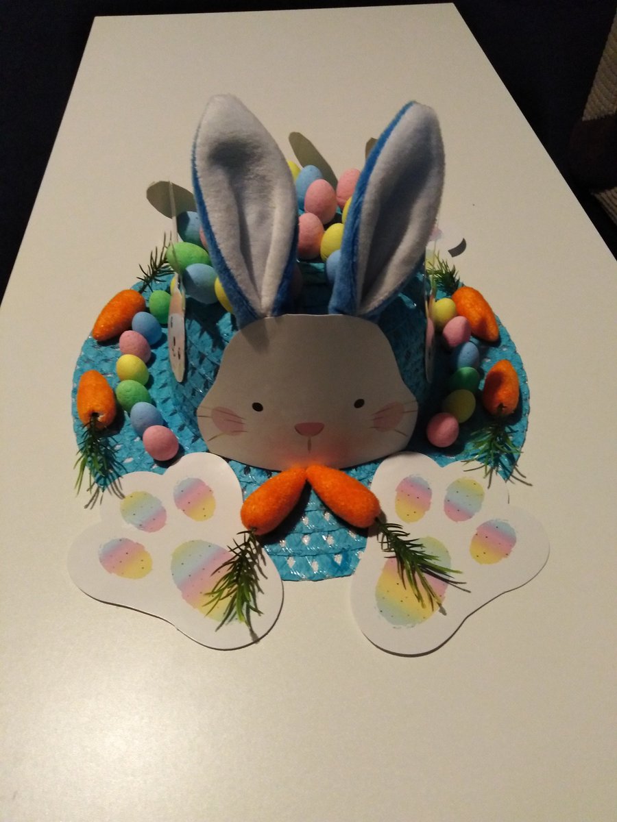 verahconte's tweet photo. Easter Bonnet Competition 2022 @YewTreeSandwell Melissa 4C 🐰 https://t.co/xAAJAaHtLT