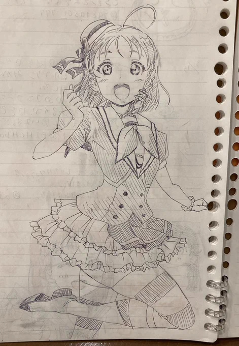 ちかちゃー描いたぞ!6万年ぶりに 
