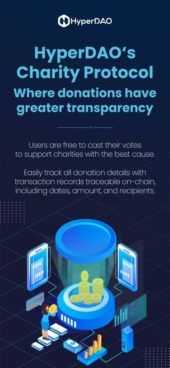 Hdao_Official's tweet photo. Charity without borders,
Kindness from the heart

HyperDAO 
A multi-chain blockchain network
featuring a decentralized autonomous charity protocol

Answering the call to help those in need,
inspiring kindness and goodness in everyone. https://t.co/cW1vxqzbLz
