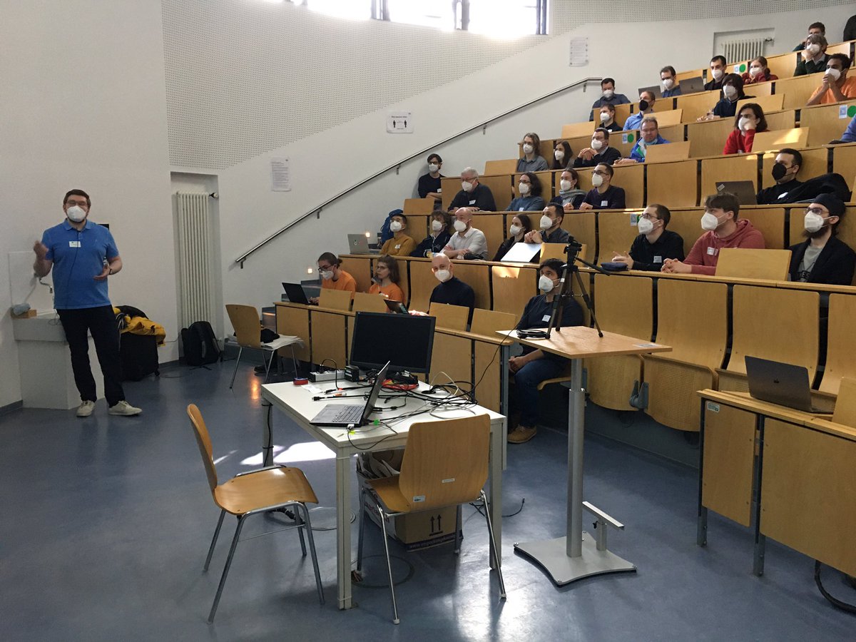 ebjohnsen's tweet photo. Kicking off the 25th edition of the FASE conf at ETAPS in Munich this morning. Happy to see so many conference participants! https://t.co/veVvGqspLR