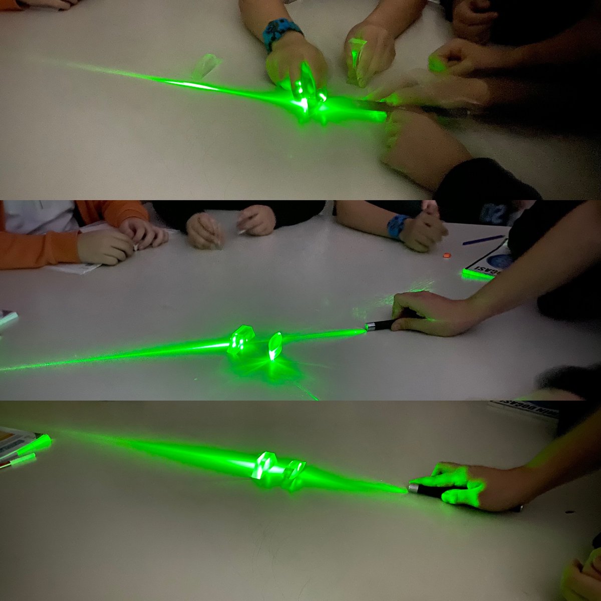 7. Sınıf öğrencilerimizle Bilimin Doğası dersinde, Fen Bilimleri dersindeki “mercekler” konusunu deneyip gözlemleyerek ışığın nasıl kırıldığını inceledik 💫👩🏻‍🔬🧑🏻‍🔬 <a href="/DogaUskudar/">DOĞA KOLEJİ ÜSKÜDAR KAMPÜSÜ</a> <a href="/kursatkayalak/">Kürşat Sadık KAYALAK</a> @ArifeKaraman6 <a href="/mftufekci/">Mehmet Fatih Tüfekçi</a>