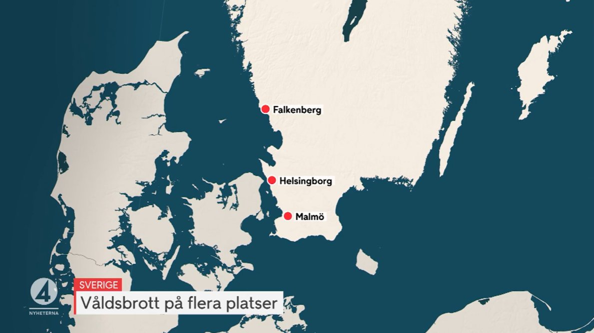 Nej <a href="/Nyheterna/">TV4 Nyheterna</a>, där ligger inte Malmö. Ni har kanske hört talas om att Malmö är en hamnstad, med stränder och en bro till Danmark? Det där är Staffanstorp. #nollåttor #uteilandet